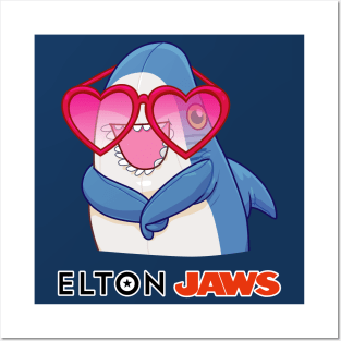 Elton Jaws Posters and Art